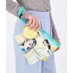 チャーム 「ハニーレモンソーダ」WRISTLET POUCH W/CHARM スパークリングラブ レディース