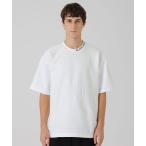 tシャツ 「BLACK lab.×Admiral」ニットドッキングアイコンTシャツ メンズ