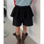 ショッピングハーフパンツ レディース パンツ ナイロンレイヤードハーフパンツ レディース