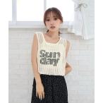 タンクトップ ノースリーブ 裏地付