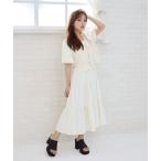 ワンピース ラッセルバルーン袖カ