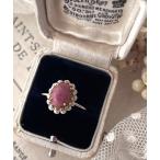 指輪 リング 「mallelabrocante/マルラブロカント」シリシャスシストとヴィンテージパールのオーバルリング/金属アレルギー対応 レディース