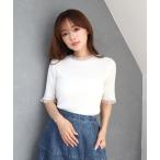 ニット セーター 接触冷感ウォッシ