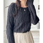 tシャツ 着回し自在！総レースシアートップス レディース