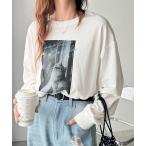 tシャツ アソートデザインフォトプリントロンT レディース
