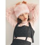 ショッピングファーファ ニット セーター イレギュラーリブスリーブニットトップス レディース