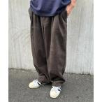 ショッピングバルーン マルチサイズ パンツ ワイドバルーンタックコーデュロイパンツ メンズ レディース