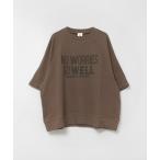 tシャツ M2529 ブロックインレイロゴプルオーバー レディース