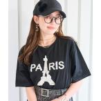 tシャツ PARIS Tシャツ/パリ レディース