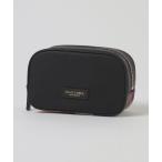 ショッピングブラックレーベル ポーチ パーシャルクレストブリッジチェックナイロンポーチ レディース