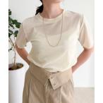 tシャツ ベロア半袖Tシャツ レディース
