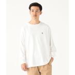 tシャツ ワンポイント スムース ロングスリーブ Tシャツ メンズ