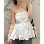 [FRAY I.D] bare top 1 белый женский 