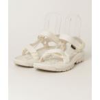 「Teva」 フラットサンダル 24cm ホワイト レディース