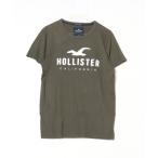 ショッピングホリスター 「Hollister」 刺繍半袖Tシャツ S グリーン メンズ