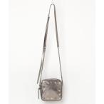 「JIMMY CHOO」 SUNNY スタッズ ショルダーバッグ - シルバー レディース