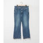 [Brocante] обработка Denim брюки 3 голубой женский 