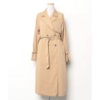 [NANO universe] тренчкот FREE бежевый женский 