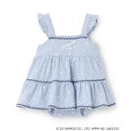 ベビー服 ロンパース 「サンリオキャラクターズ」カットティアードOPロンパース