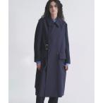 チェスターコート コート Chambray Gabardine Tie Locken Long Vest メンズ レディース