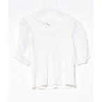 [WILLSELECTION] трикотаж с коротким рукавом M белый женский 