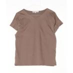 [23 район ] трикотаж с коротким рукавом 38 Brown женский 