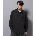 ショッピングスウェード シャツ エンブロイダリーフェイクスウェードシャツ メンズ