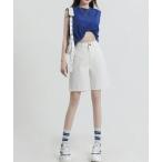 ジーンズ デニム デニムパンツ 「URGE：」デニム ハーフ パンツ レディース