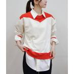 トレーナー スウェット THE SHINZONE/シンゾーン　カラーブロックスウェット　COLOR BLOCK SWEATSHIRT レディース