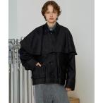 ブルゾン アウター Military Cape Jacket/ミリタリーケープジャケット「MAISON SPECIAL/メゾンスペシャル」 レディース