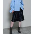 ショッピングハーフパンツ パンツ Fake Hair Calf Two-tuck Shorts/フェイクハラコツータックハーフパンツ レディース