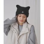 ショッピングニット帽 ニット帽 ニットキャップ adidas CAT WATCH ACRYLIC / アディダス レディース