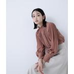 ブラウス シャツ シャーリング楊柳ブラウス レディース