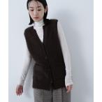 ベスト ジレ フェザーヤーンボクシーベスト レディース
