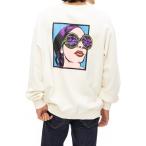 [RVCA] тренировочный cut and sewn MEDIUM "теплый" белый мужской 