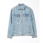 「Abercrombie&Fitch」 デニムジャケット S ブルー レディース