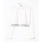 「TOMMY HILFIGER」 「tommy jeans」長袖シャツ X-SMALL ホワイト レディース