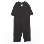「CANAL JEAN」 オールインワン ONE SIZE ブラック レディース