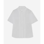 ブラウス シャツ コットンナイロンストレッチシャツ レディース