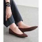 バレエシューズ パンプス ポインテッドサシメッシュフラット