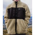 ショッピングボルコム コート ジャケット 「VOLCOM/ボルコム」 Storm Stone Sherpa Zip Sweatshirt /胸ポケットワンポイントジップアッ