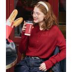 カーディガン 「マシンウォッシャブル」シアーテレコポロニット多ボタンカーディガン レディース