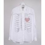 シャツ ms6207-HOTFIX BONE&HEART SHIRTS シャツ(DC-SS26-SH-03) メンズ