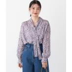 ブラウス シャツ SHIPS Colors:「手洗い可能」MULHOUSE ボウタイ ブラウス レディース