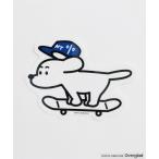 ステッカー 「SKATER JOHN」 ダイカットシリコンステッカー