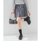 ショッピングリボン スカート リボン付プリーツスカート