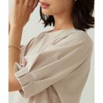 tシャツ ヒンヤリ！袖タックデザインプルオーバー レディース