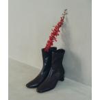 ブーツ ストレッチミドルブーツ レディース