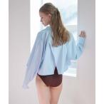 ラッシュガード バッククロスデザインショートシャツ/ラッシュガード レディース