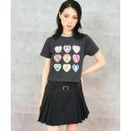 tシャツ ハート フレーム 猫 プリン�